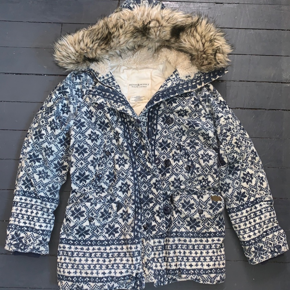 Raulph Lauren denim&supply corduroy snorkel